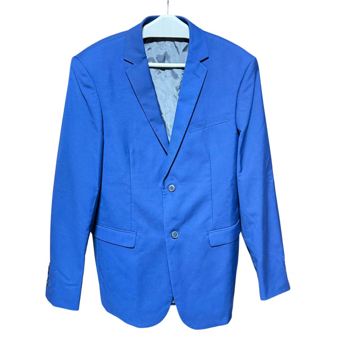 スーツ メンズ ビジネス スリーピース 2つボタン　ネイビー　2XL