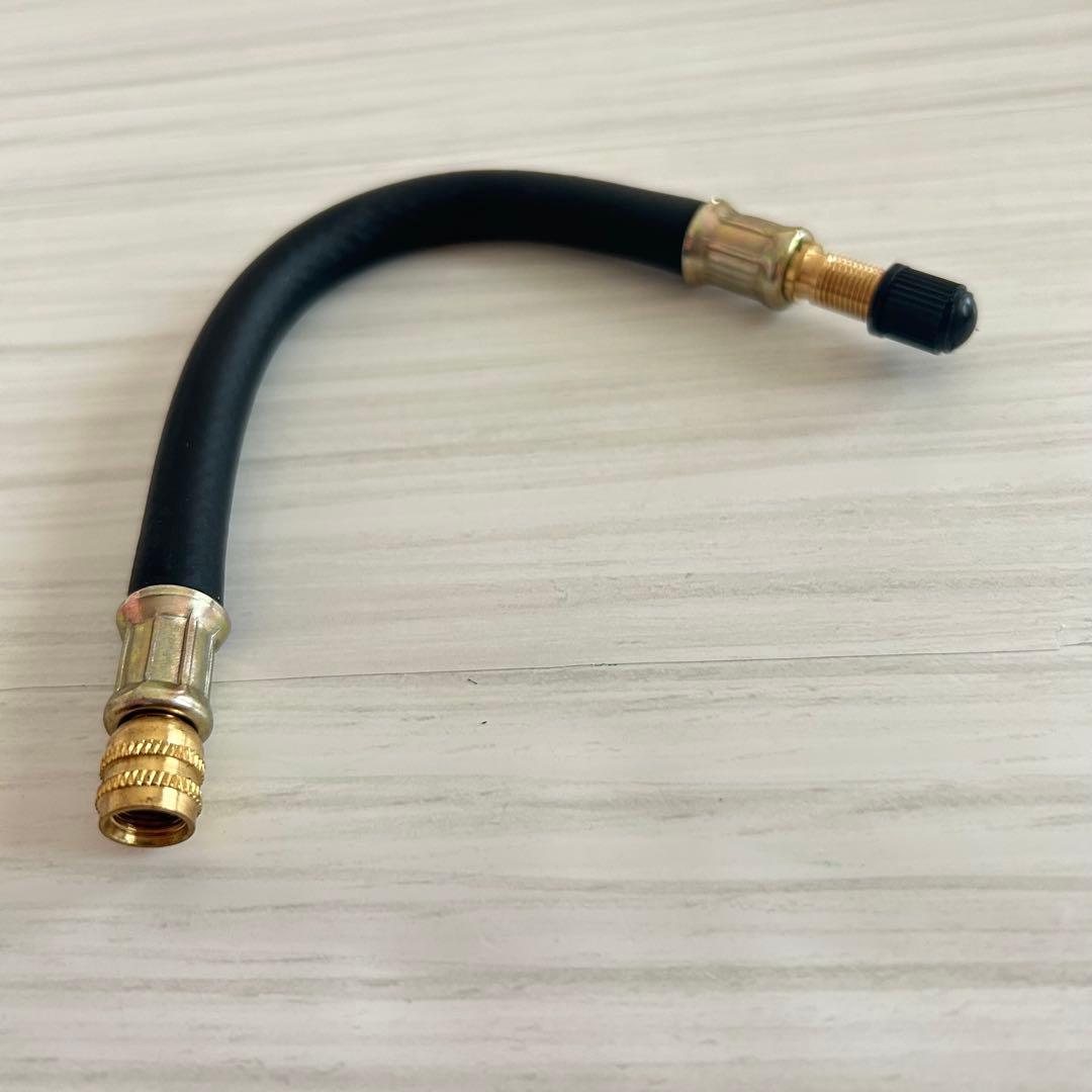 エアホース 空気入れ 自転車 L型 オートバイ タイヤ BRIGHTFACE_UK