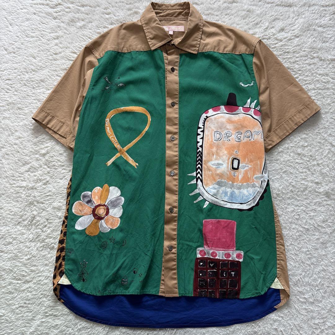 ツモリチサト　21ss サバンナキャンプ　半袖シャツ　美品