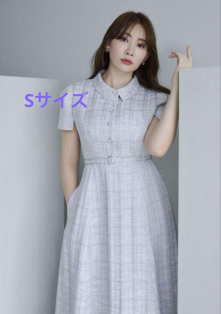 Annecy Belted Dress Mサイズ Annecy Belted Dress lady sax - メルカリ