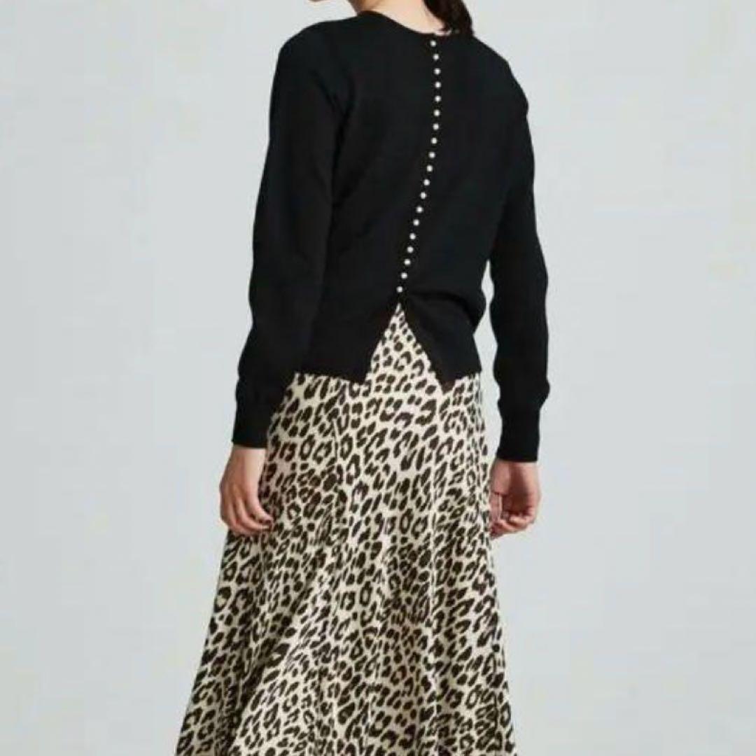 ボールジィ　ウールポリエステル バックパールボタンプルオーバー　ballsey