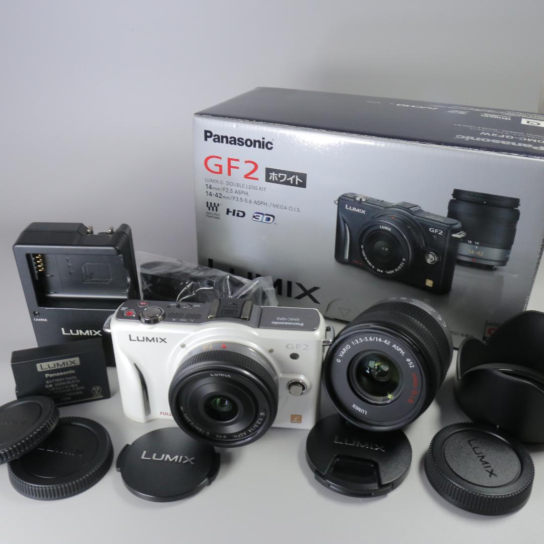 ☆美品☆LUMIX GF2 ダブルレンズ　ミラーレス ＃251