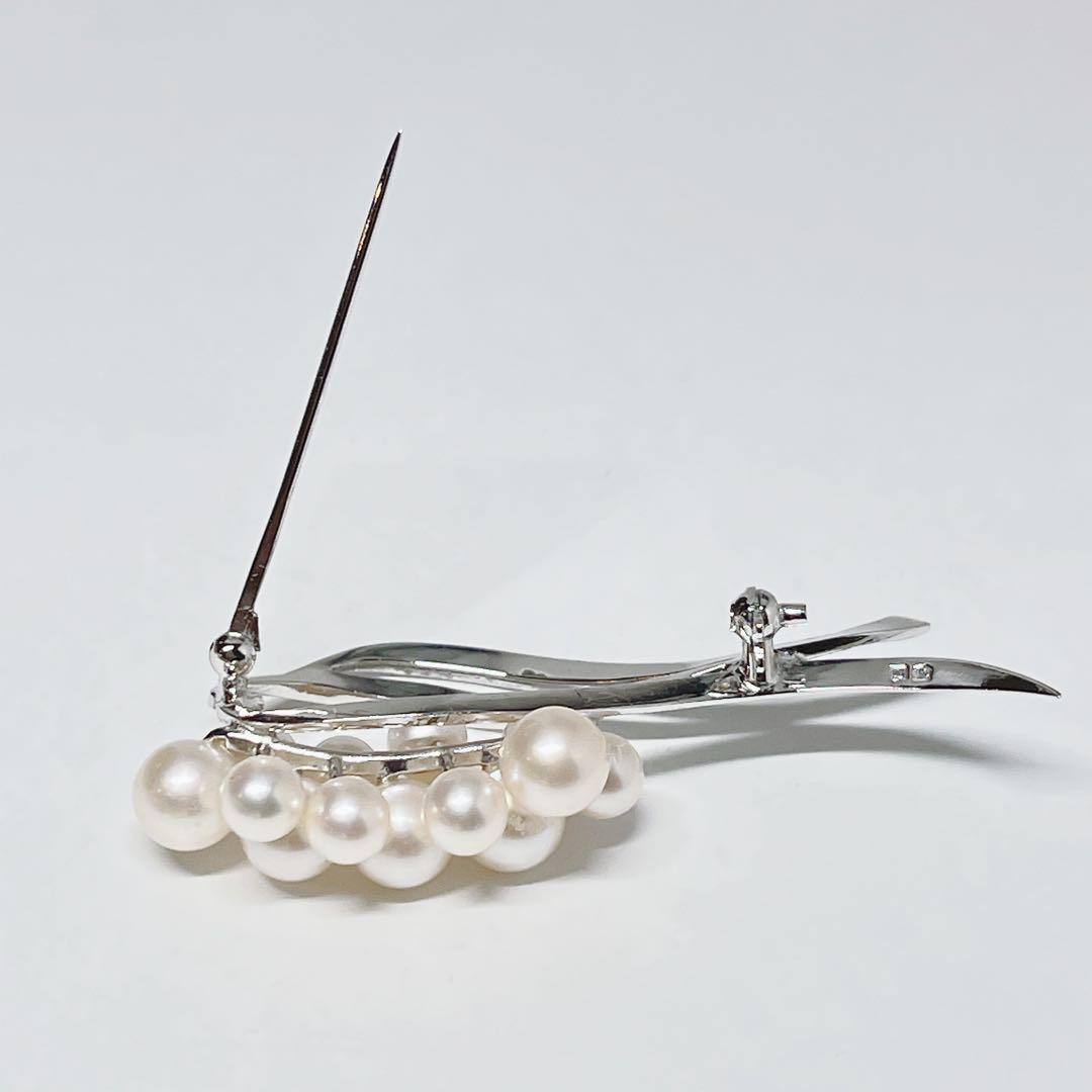 美品✨MIKIMOTO ミキモト パール ブローチ フラワー ブーケ