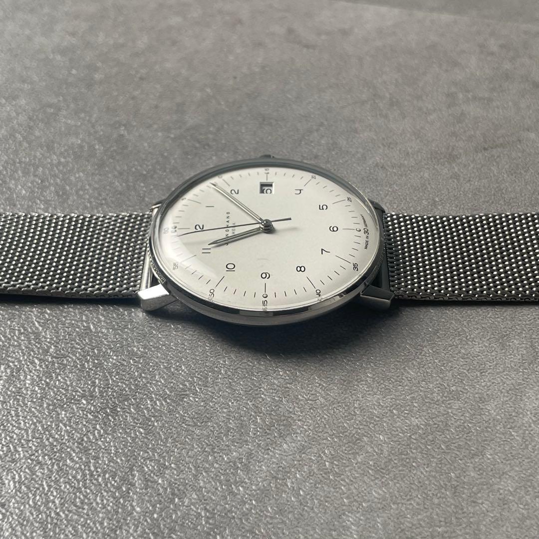 【ジャンク】JUNGHANS ユンハンス Max Bill Mega 腕時計
