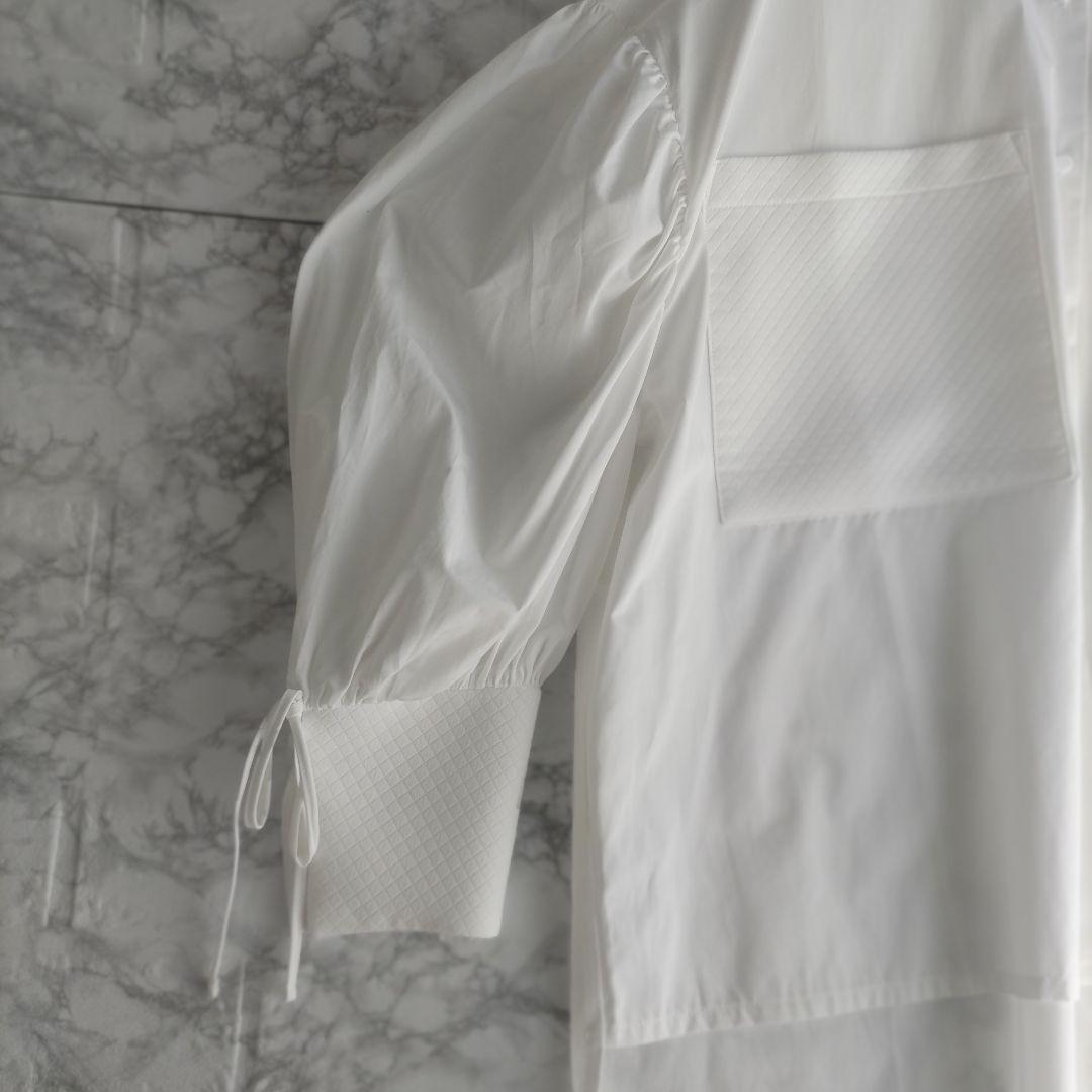豪奢な selectshop 専用✨eLLa エラ キルティング ブラウス フリル トップス