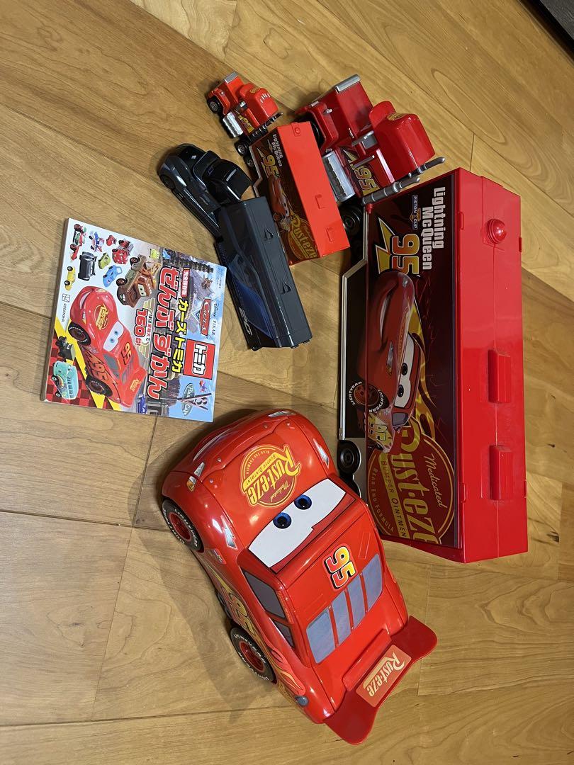 カーズトミカ23台　収納できるマック トレーラー2台 変身マックイーン 図鑑