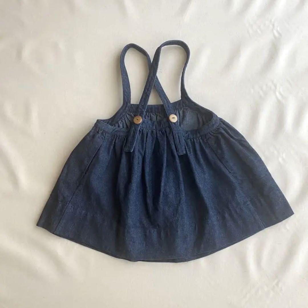 soor ploom 5y ジャンバースカート　Enola Pinafore Soor Ploom Enola Pinafore - Meadow Print – Casp Baby Mommy