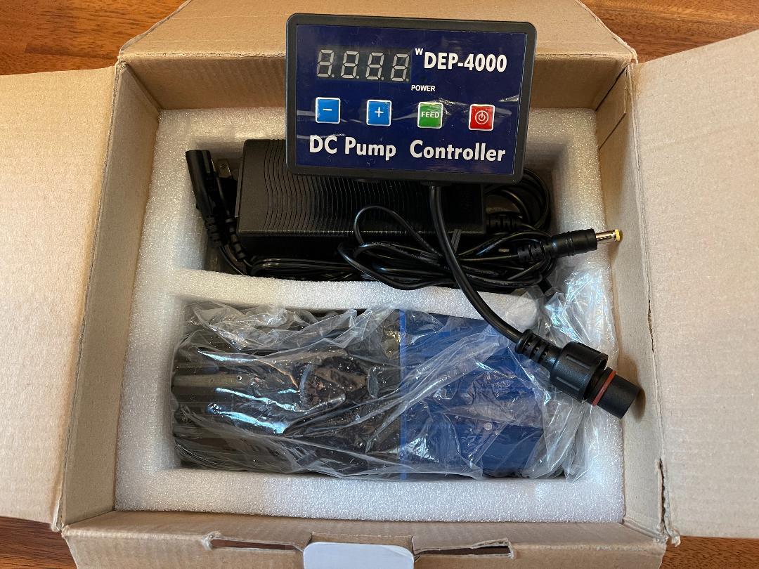 【：３ヶ月保証】Hsbao社製 DEP-4000 4000L/H DCポンプ