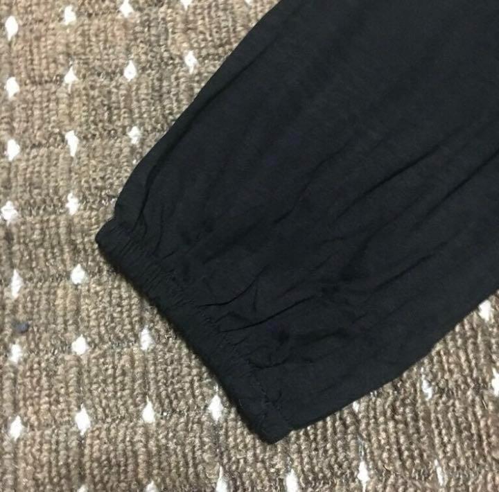 新品 アジアン エスニック サルエル ロングパンツ 黒 無地 ゴム 男女兼用 - メルカリ 新品 アジアン エスニック サルエル ロングパンツ 黒 無地 ゴム 男女兼用 - メルカリ
