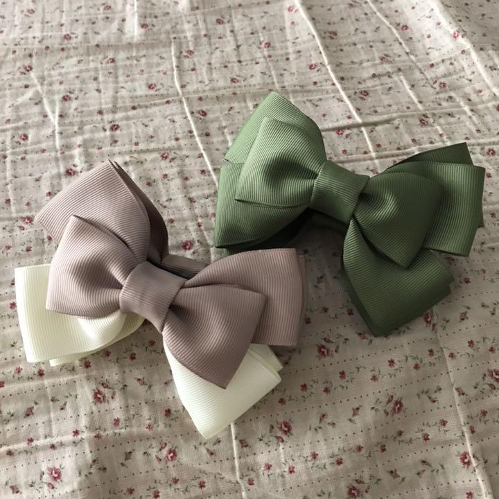 正規品大人気 オーダー❤️リボン❤️ヘアアクセ NYVoJ-m43853235219 新品超激得
