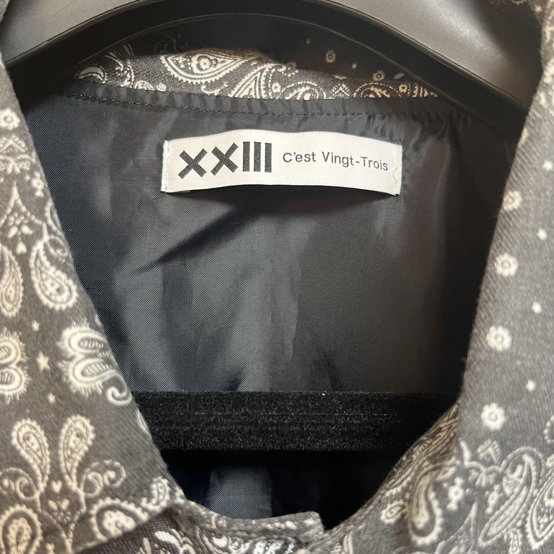 セバントゥア XXIII ペイズリー柄 ジャケット XL