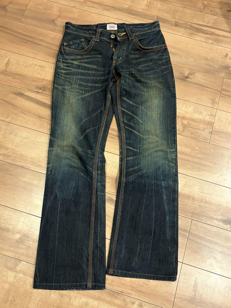 【感謝価格】 グランジ y2k デニム EDWIN パンク vintage archive パンツ