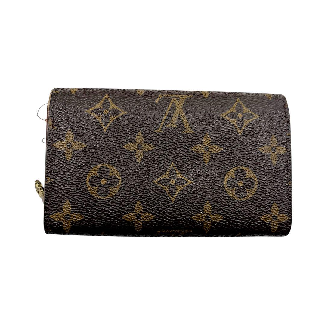 【微美品】LOUIS VUITTON ルイヴィトン　折り財布　モノグラム