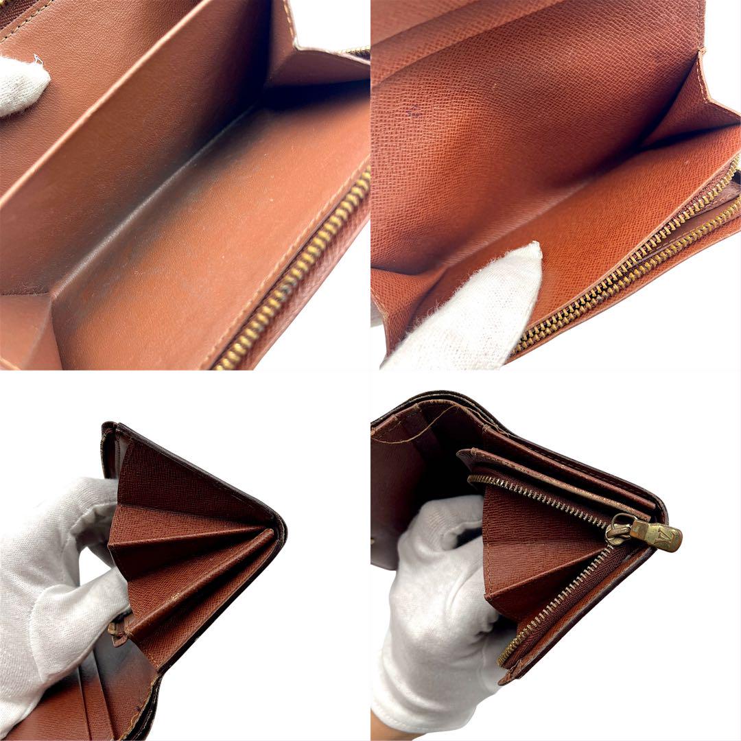 【微美品】LOUIS VUITTON ルイヴィトン　折り財布　モノグラム