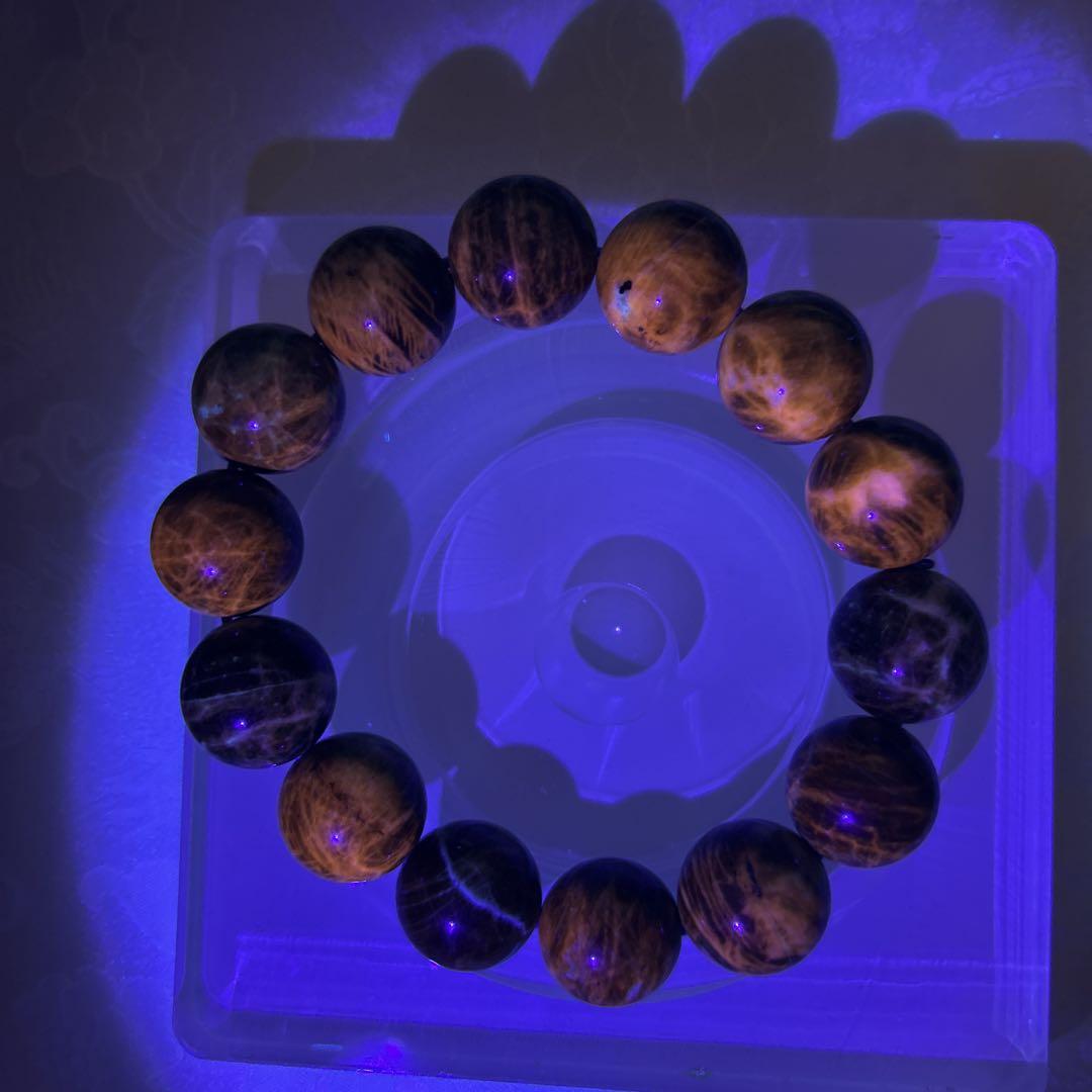 アフガナイト　16mm 大玉　ブレスレット　天然石