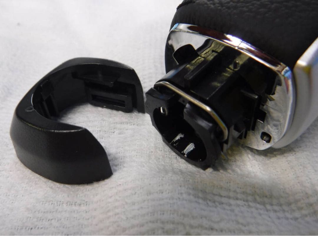 ※ウェイク　LA700S後期　純正シフトノブ※ 本革巻き替えシフトノブキット ウェイク LA700S LA710S (グレード