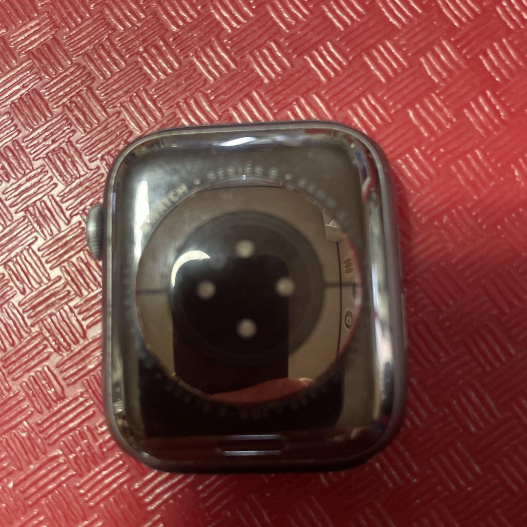 Apple watchシリーズ6アルミニウムモデルスペースグレイGPS 44mm