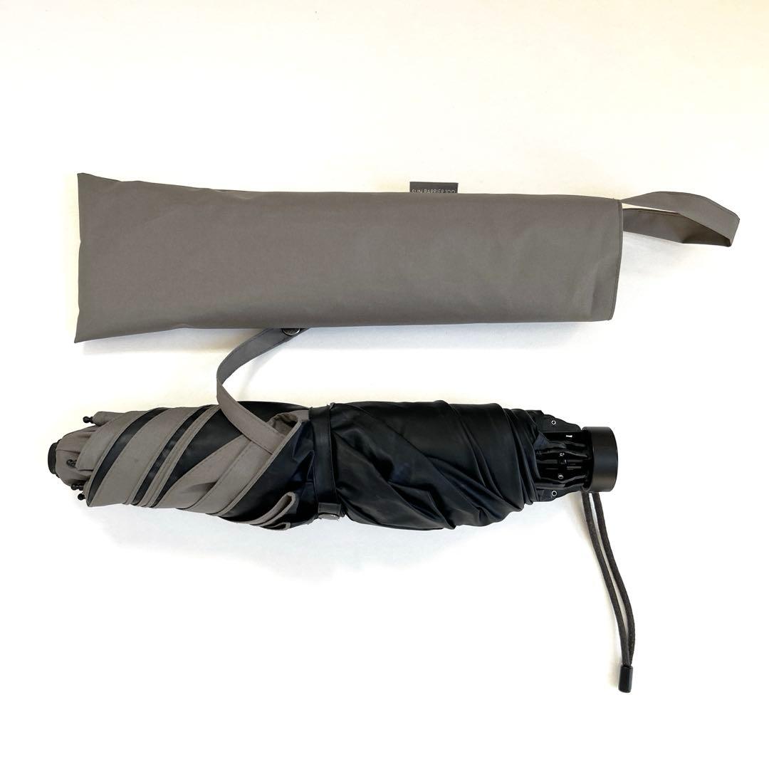 サンバリア 100 日傘 2段折 カーキ 折りたたみ 折り畳み 傘 日除けSun Barrier 100