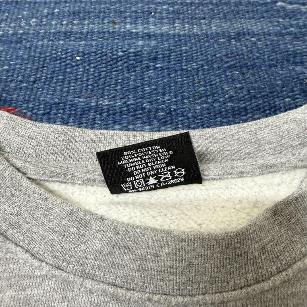 old stussy デカロゴ スウェット made in USA fabric
