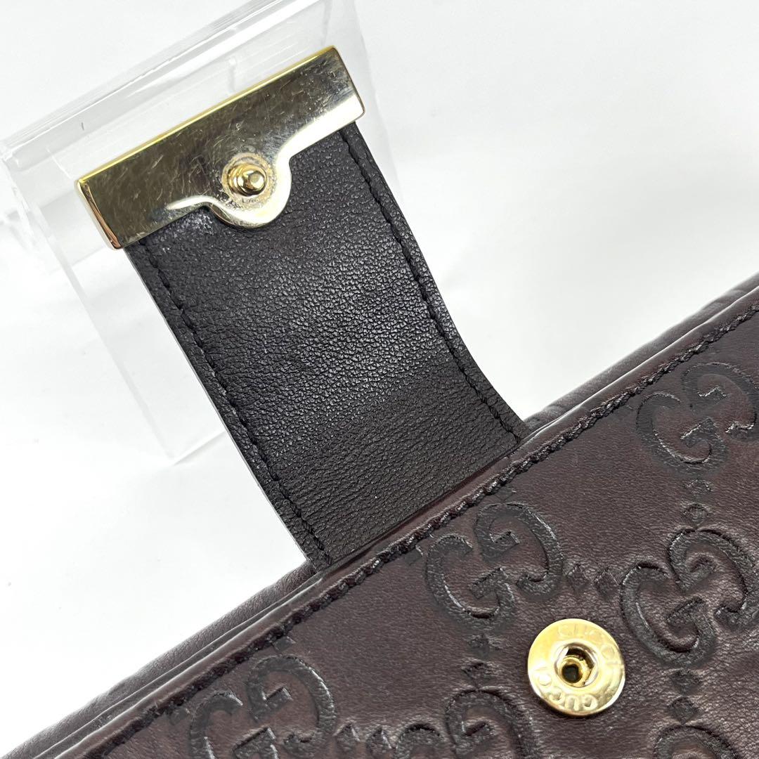 GUCCI グッチ　長財布　GG シマ