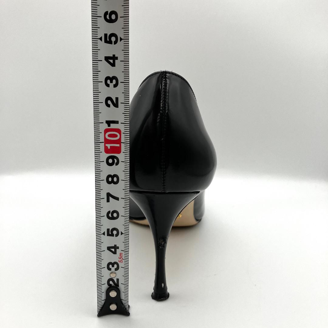 送料込み】セルジオロッシ パンプス vero cuoio 37 黒 レザー