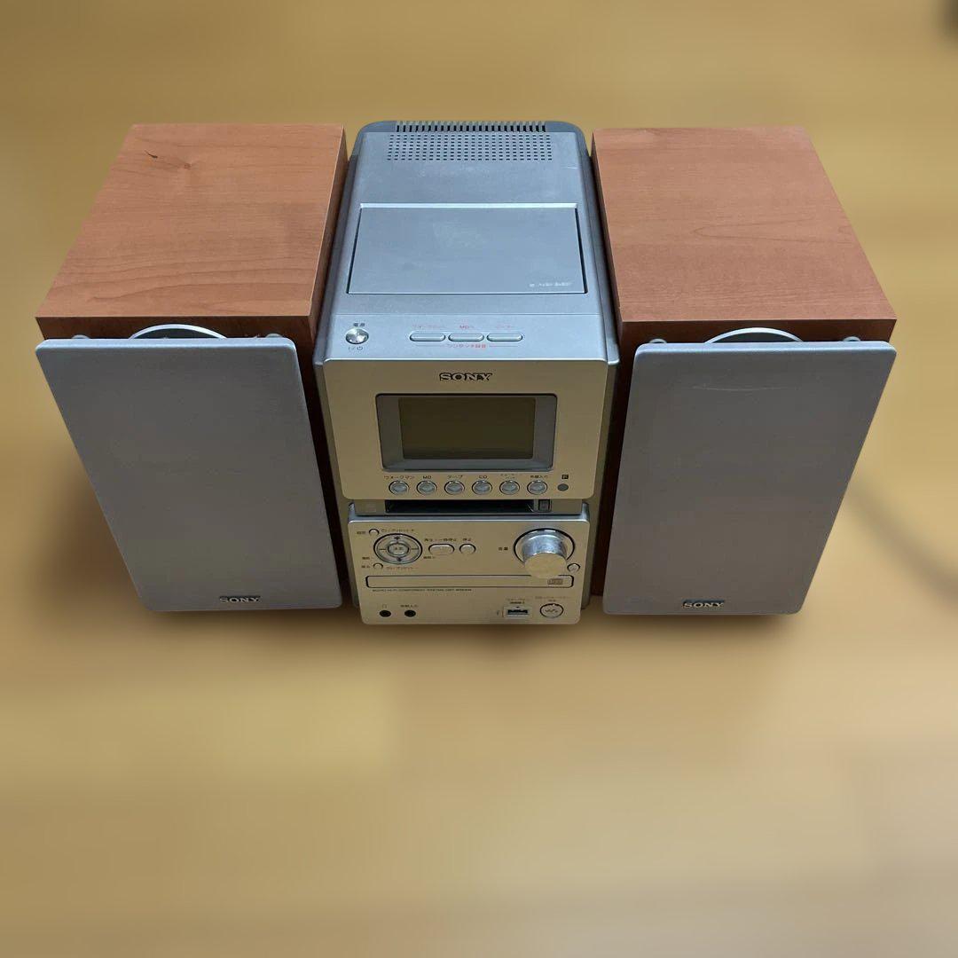 SONY MDコンボ SONY CD・MD・カセット コンポ - メルカリ