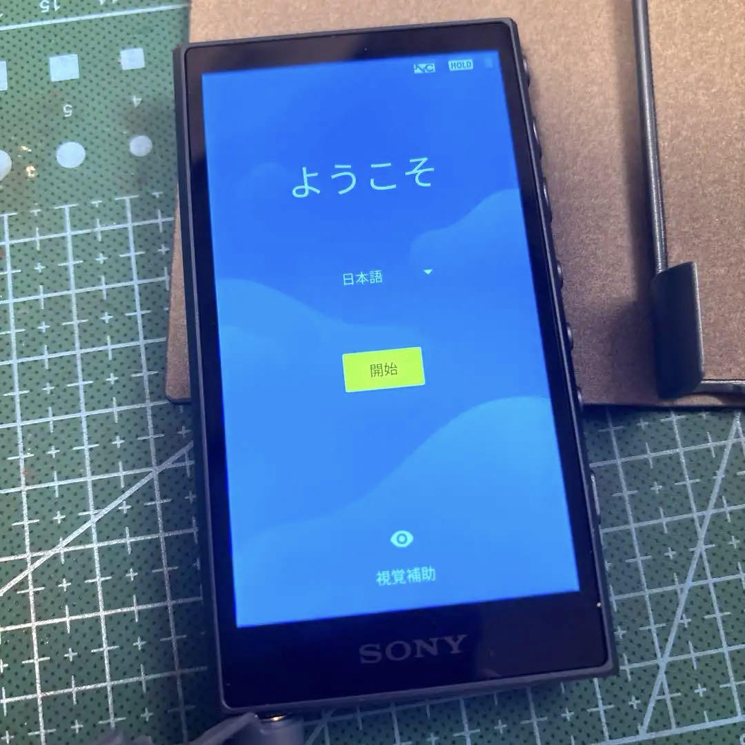SONY ウォークマン AシリーズNW-A105 ブルー(ケース・イヤホン付き) 画像1