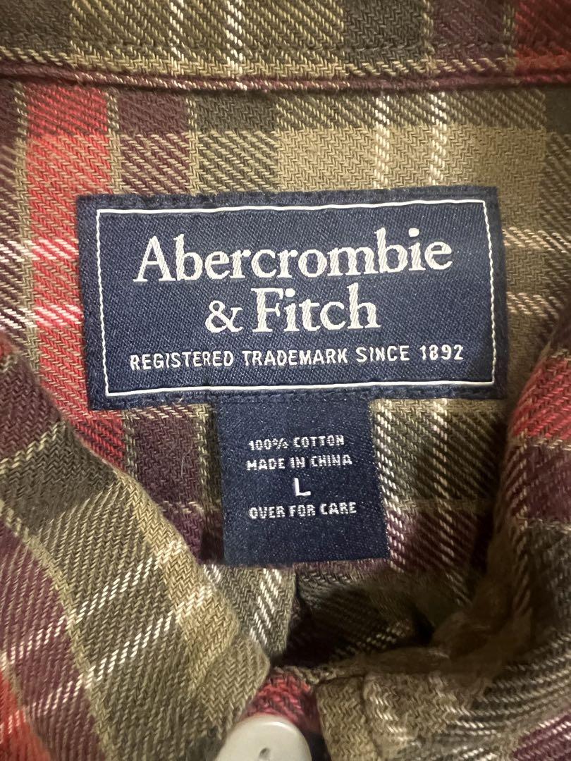 美品　Abercrombie & Fitch ネルシャツ　アメカジ