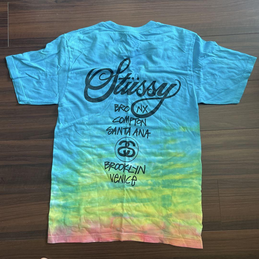 Stüssy グラデーション Tシャツ Sサイズ
