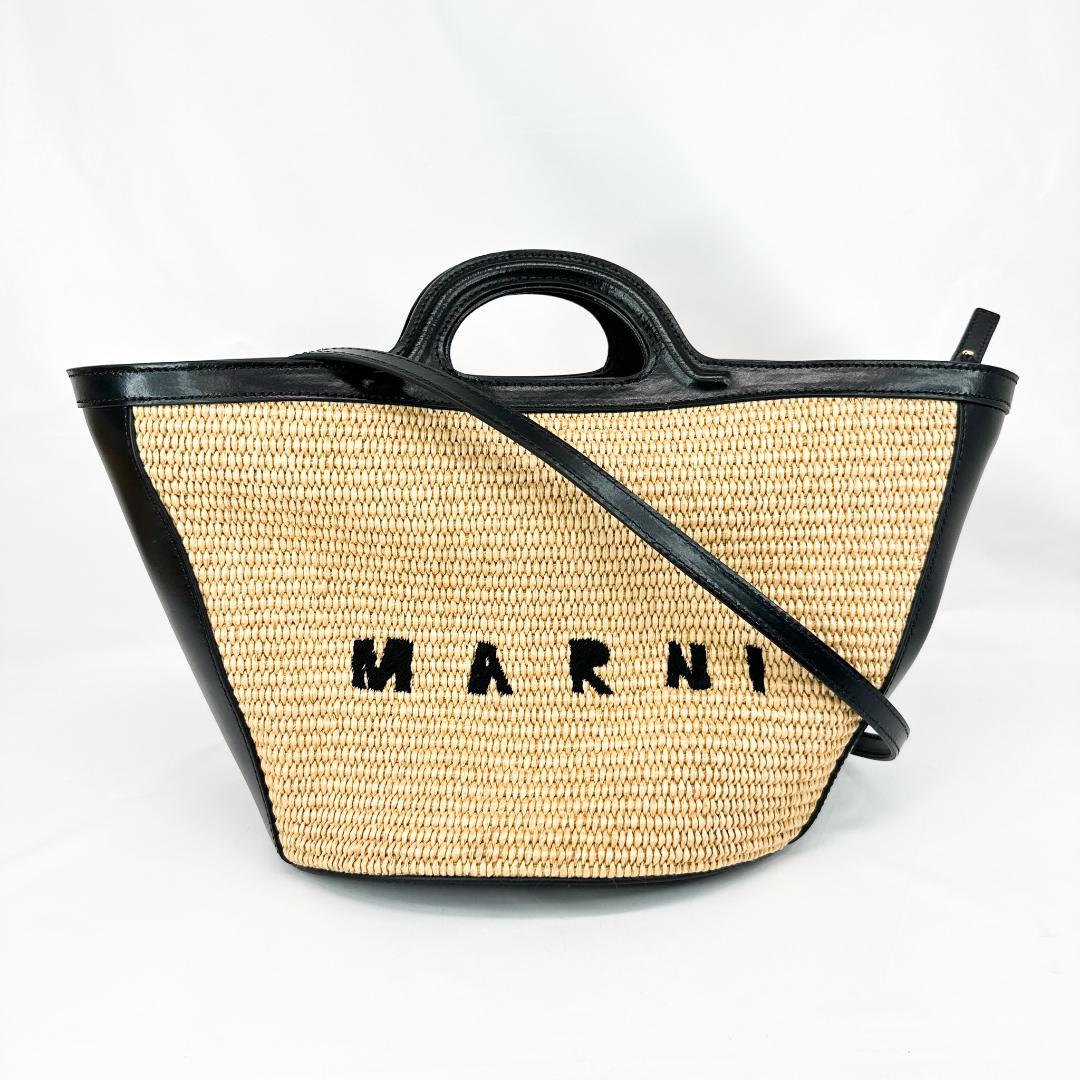未使用に近い　MARNI マルニ　TROPICALIA BAG SMALL
