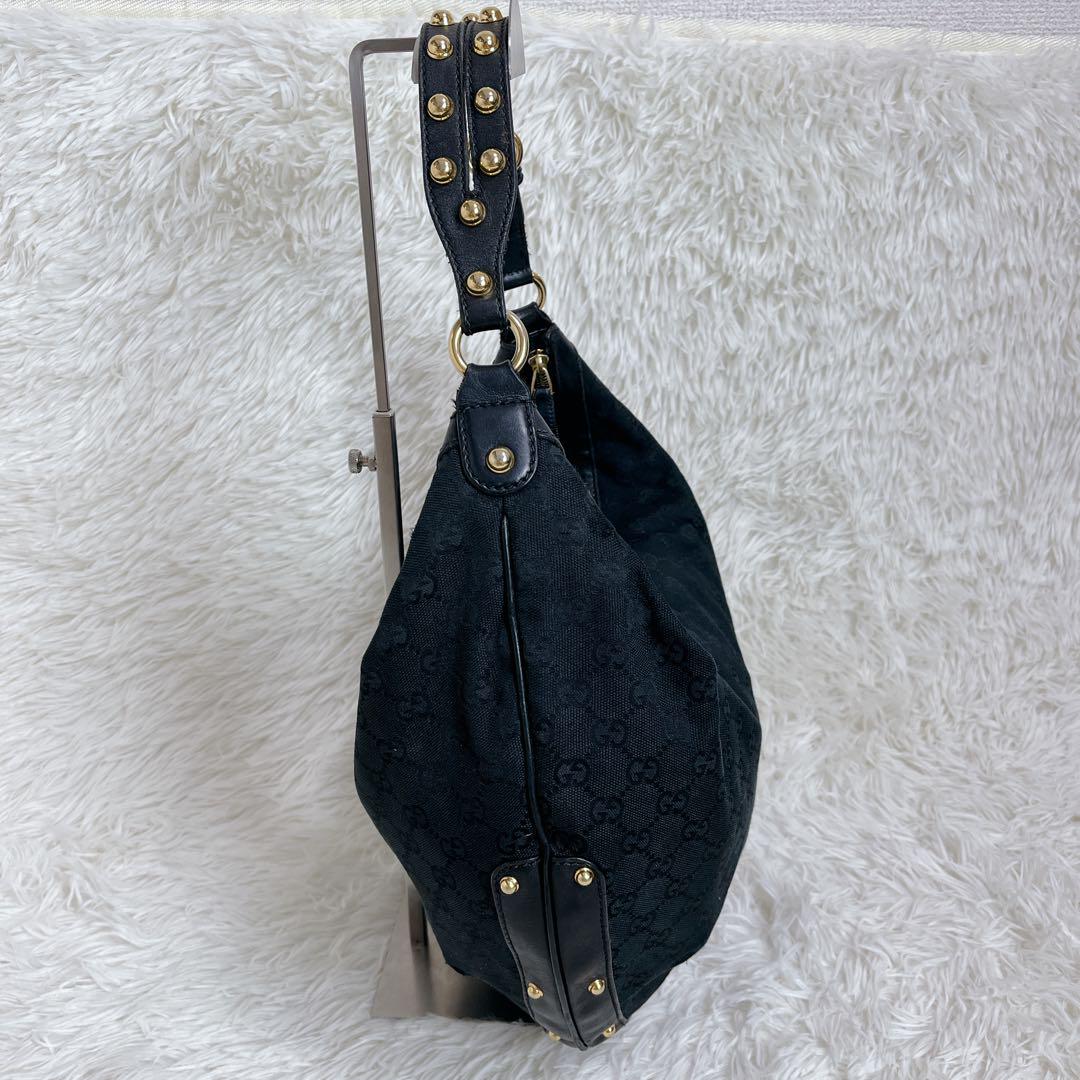 驚きの価格が実現！ 黒 GUCCI 希少 GG柄 メルカリ - Y2K バッグ ワンショルダー スタッズ バッグ