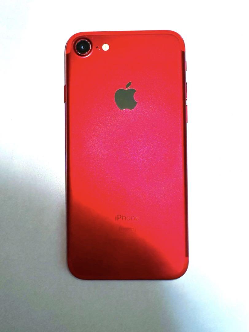 スマートフォン本体 Apple - iPhone 7 Red 128 GB Softbank iPhone 7 Red 128 GB Softbank