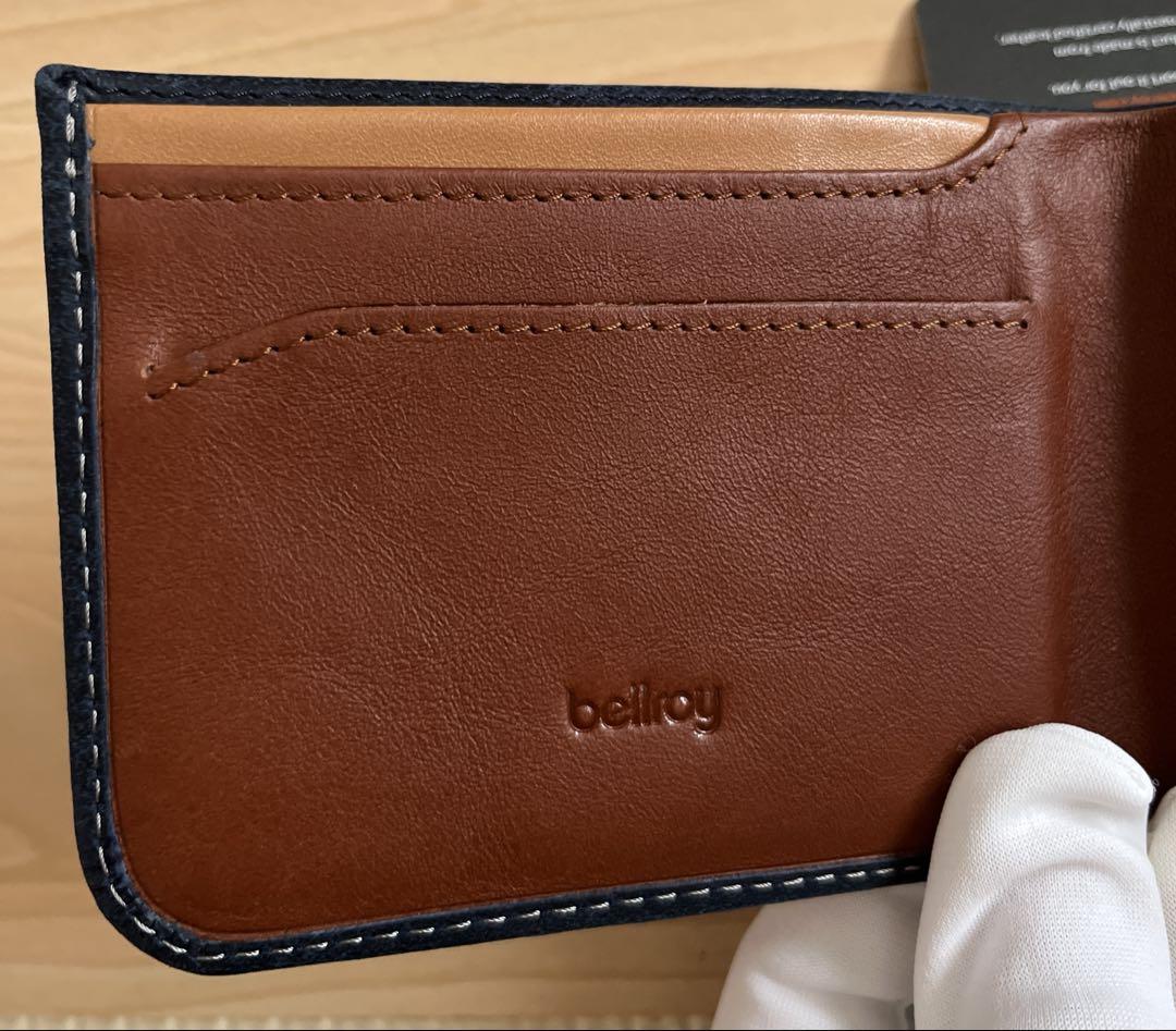 bellroy ベルロイ 財布 二つ折り 本革財布 ミニ財布 (未使用品)