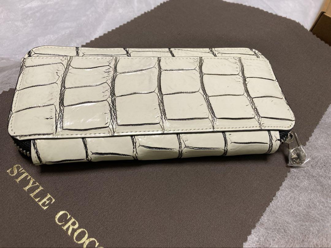 財布　長財布　クロコダイル　未使用　買値64630円