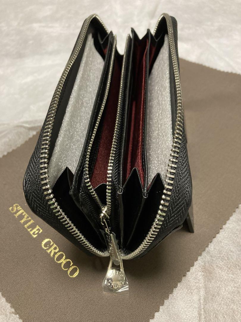 財布　長財布　クロコダイル　未使用　買値64630円