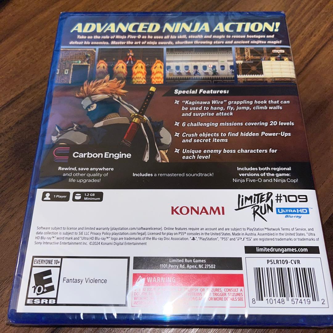 Ninja Five-O ニンジャ ファイブ オー PS5PlayStation5 YUZUMIYA_COM