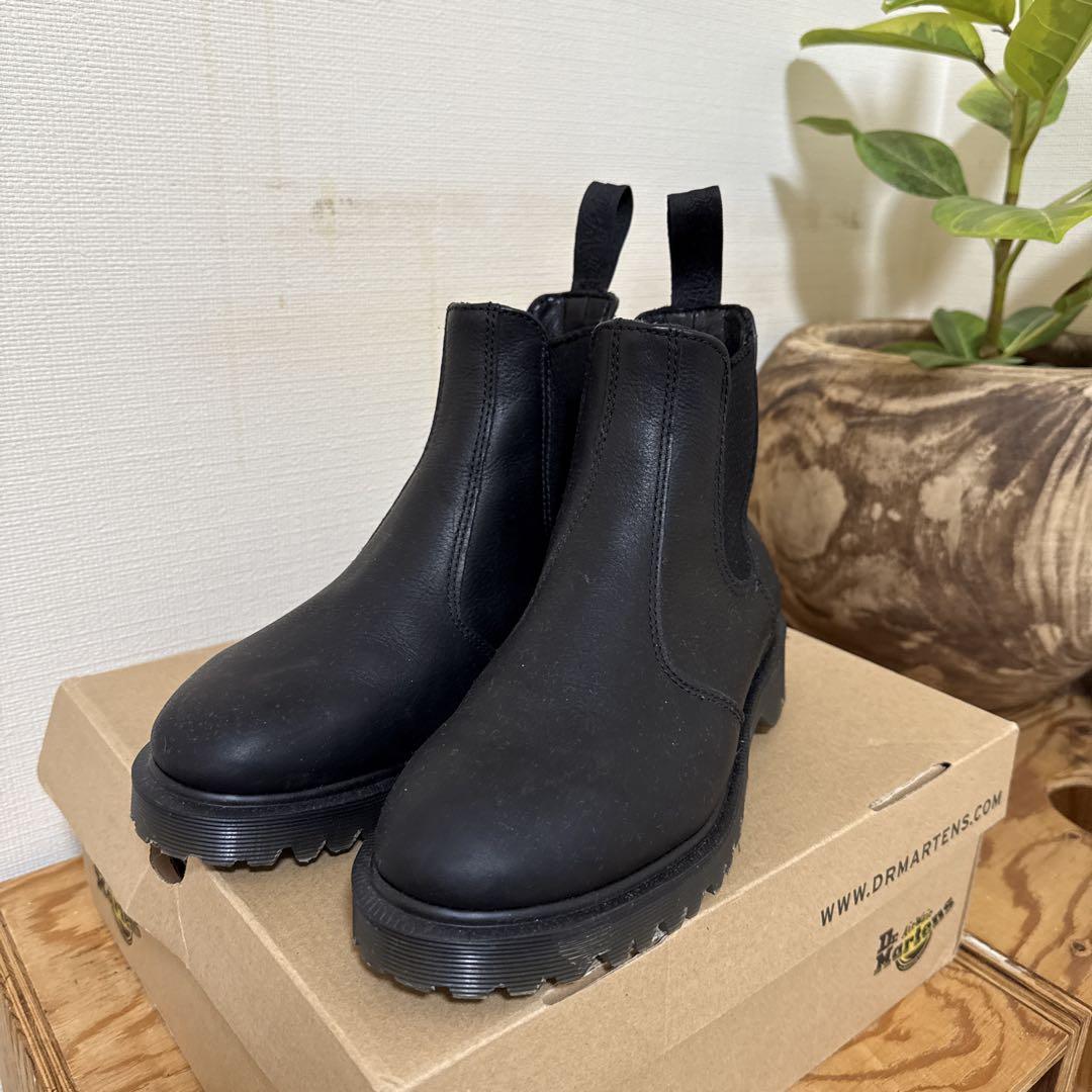 Dr. Martens 24.5 厚底 チェルシーブーツUK６