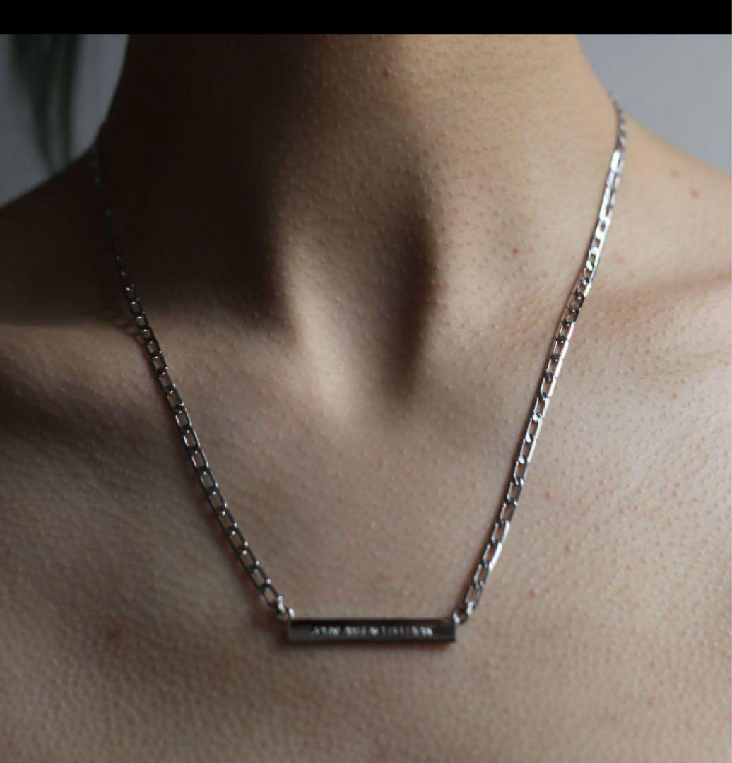 最新 JOHNLAWRENCESULLIVAN サリバン プレートトップネックレス アクセサリー
