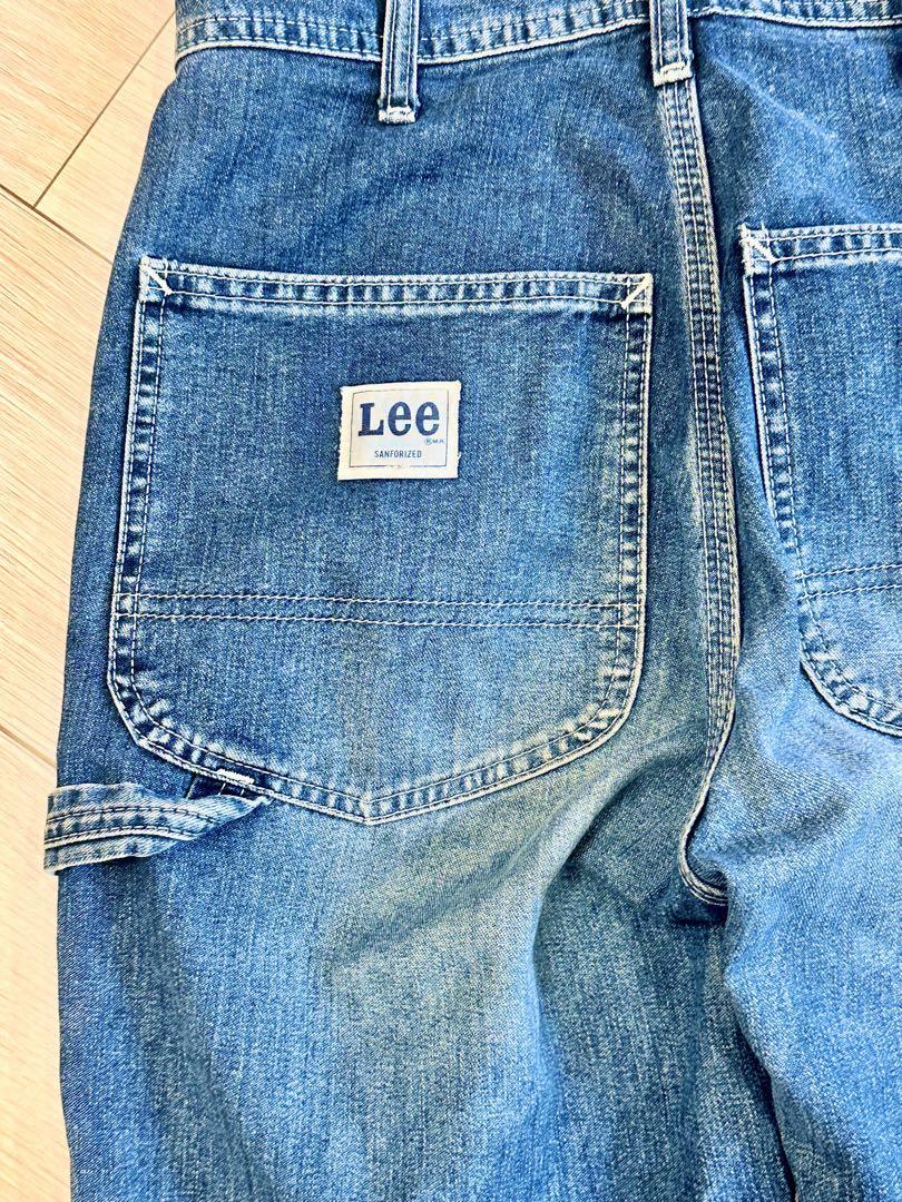 【LEE 】リー ペインター ワイドデニム ワークデニム ルーズ ストレート