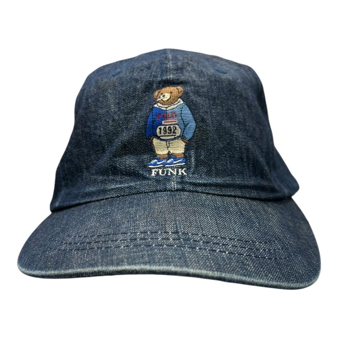 INTER BREED POLO BEAR ポロ ベア キャップ 帽子 デニム