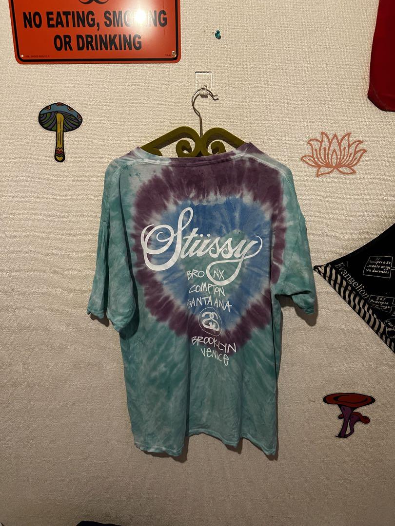 STUSSY ダイダイ ワールドツアー Lサイズ
