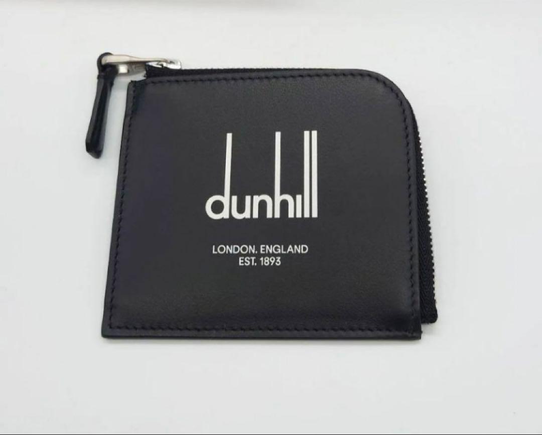 dunhill ブラックレザー 二つ折り財布 dunhill ダンヒル 二つ折り財布 メンズ CADOGAN カドガン レザー