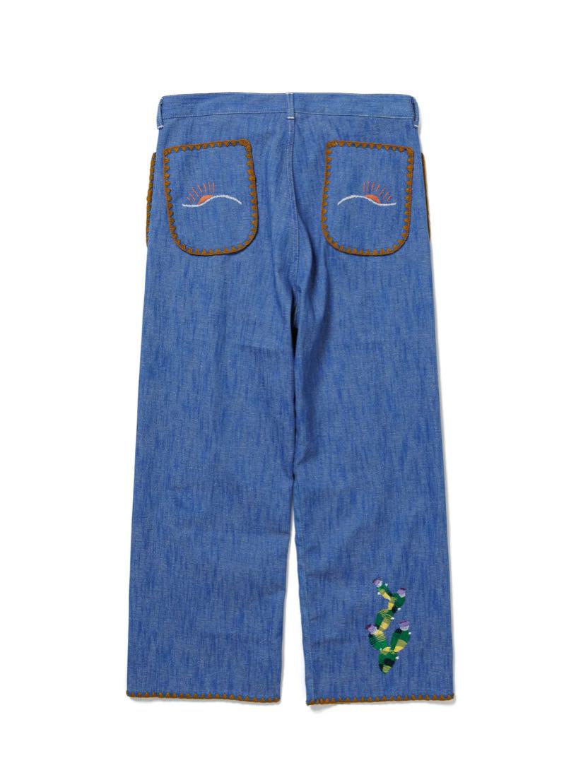パンツ 25SS Sasquatchfabrix FLARE DENIM PANTS