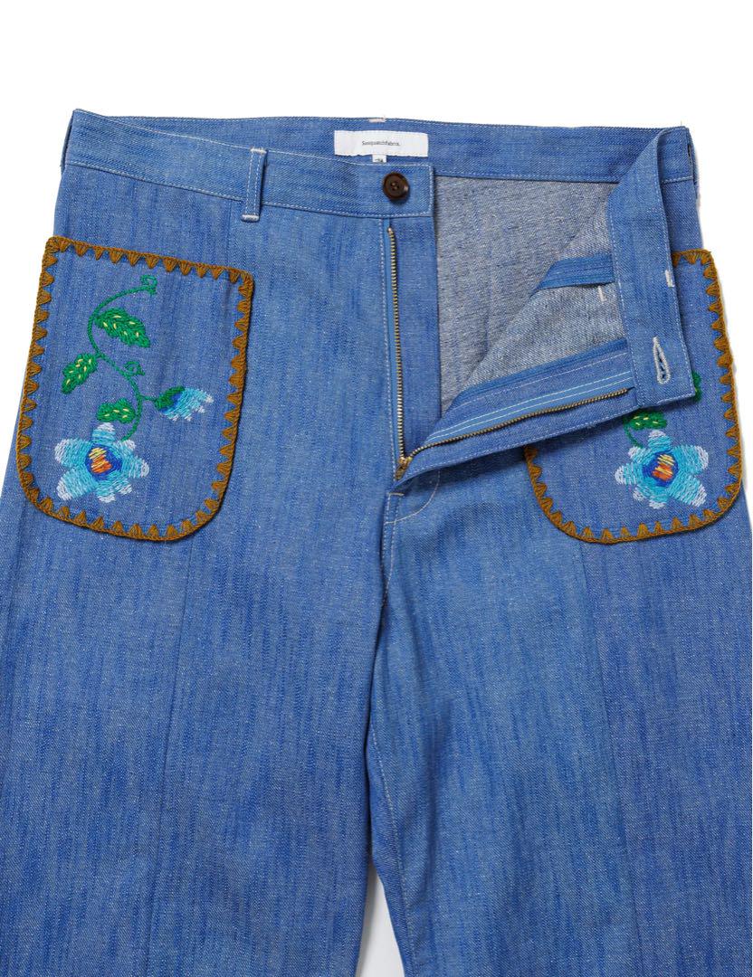 パンツ 25SS Sasquatchfabrix FLARE DENIM PANTS