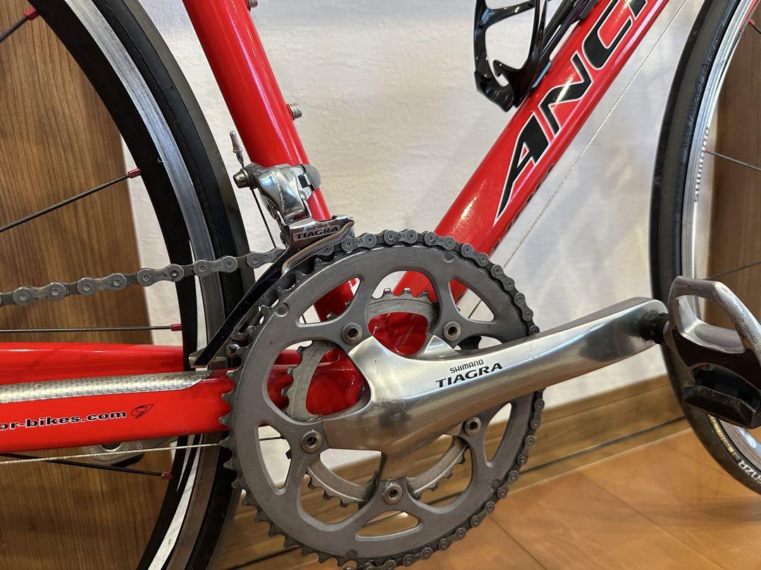 最も優遇 計16万 ANCHOR メルカリ - 整備済み ティアグラ RA5 自転車本体
