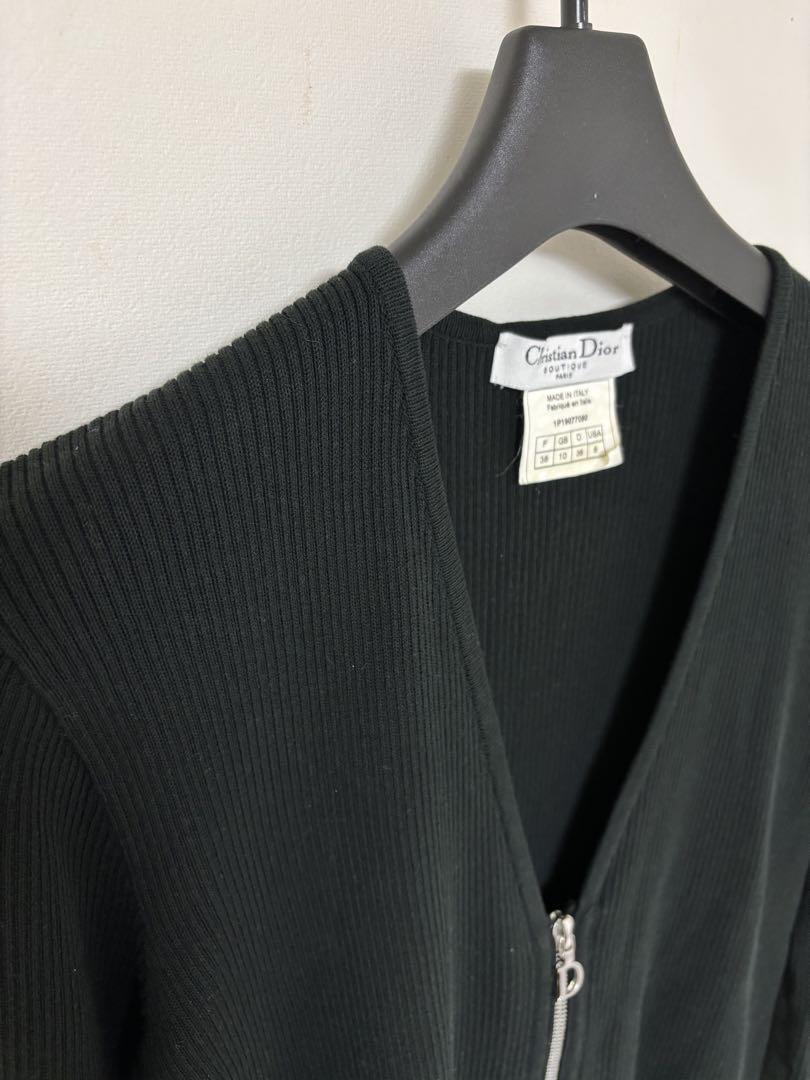 Christian Dior コットンカーディガン　ヴィンテージ