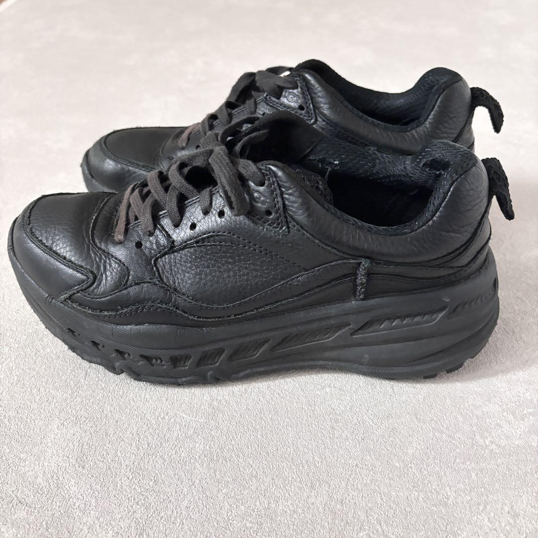 ★UGG アグ　CA805 ブラック　黒　厚底スニーカー＜25.5㎝＞
