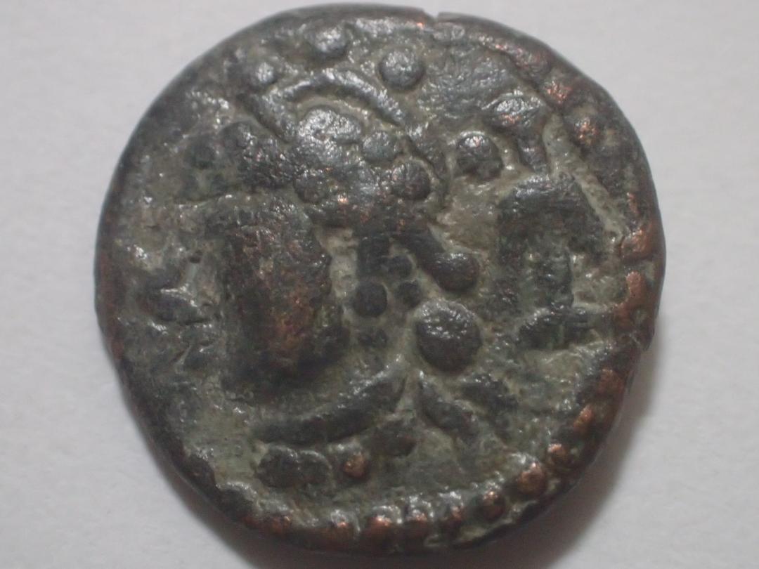 古代ペルシャ；エリマイス、カムナスキルス-オローデス、AEドラクマ銅貨 古代ペルシャ；エリマイス、カムナスキルス-オローデス、AE