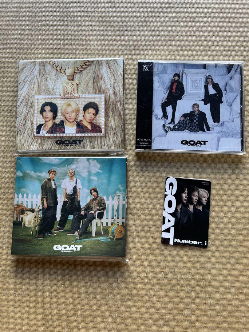 Number_i GOAT(新品未開封) 新品未開封】Number_i GOAT 全3形態セット - メルカリ