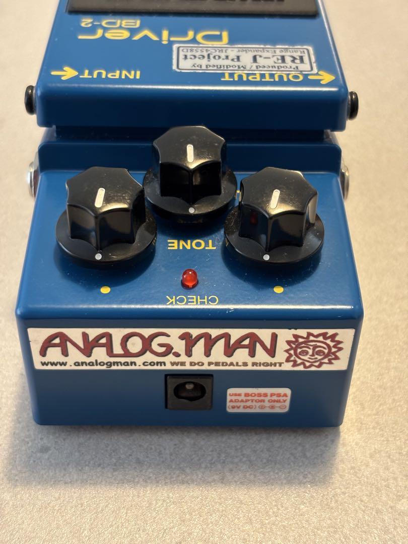 ギター Analog.man RE-J BD-2/pro+ Blues Driver